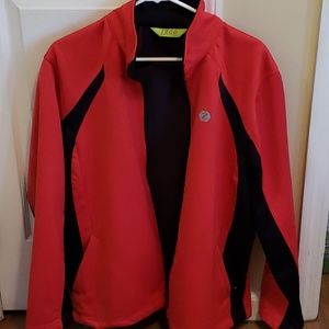 Izod zip up jacket size Lg